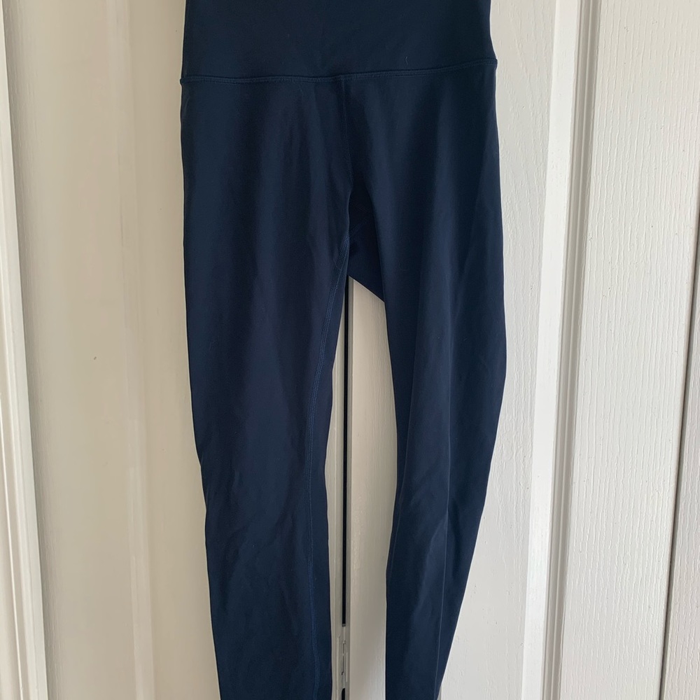 Lululemon High rise wunder under Navy